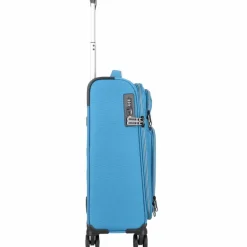 Hot d&n Travel Line 9204 4 Rollen Kabinentrolley 55 cm blau