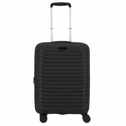 Clearance d&n Travel Line 4500 4 Rollen Kabinentrolley S 55 cm mit Dehnfalte black