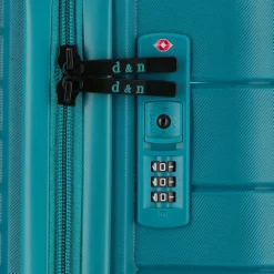 d&n Travel Line 4600 4 Rollen Kofferset 3-teilig petrol