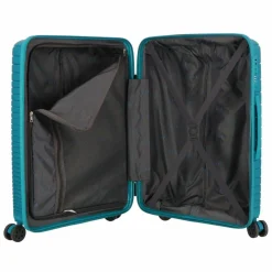 d&n Travel Line 4600 4 Rollen Kofferset 3-teilig petrol