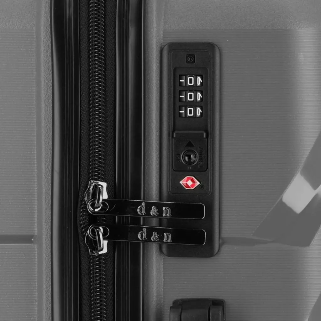 Sale d&n Travel Line 4100 4 Rollen Kofferset 3-teilig grey