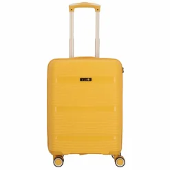 d&n Hartgepäck Kabinengepäck|4-Rollen Kabinentrolleys<Travel Line 4200 4 Rollen Kabinentrolley S 55 cm yellow