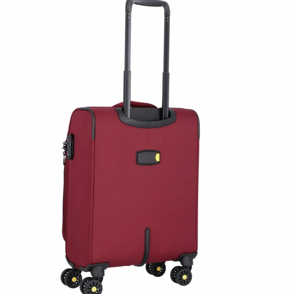 d&n Travel Line 9704 4 Rollen Kabinentrolley S 55 cm mit Dehnfalte