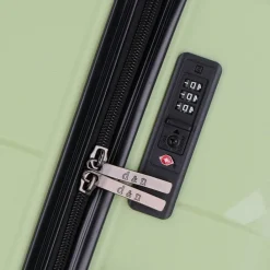 Hot d&n Travel Line 4100 4 Rollen Kabinentrolley S 54 cm lime green