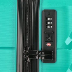 d&n Hartgepäck Kabinengepäck|4-Rollen Kabinentrolleys<Travel Line 4100 4 Rollen Kabinentrolley S 54 cm petrol