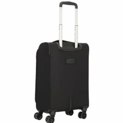 d&n Weichgepäck Kabinengepäck|4-Rollen Kabinentrolleys<Travel Line 9504 4 Rollen Kabinentrolley S 55 cm black