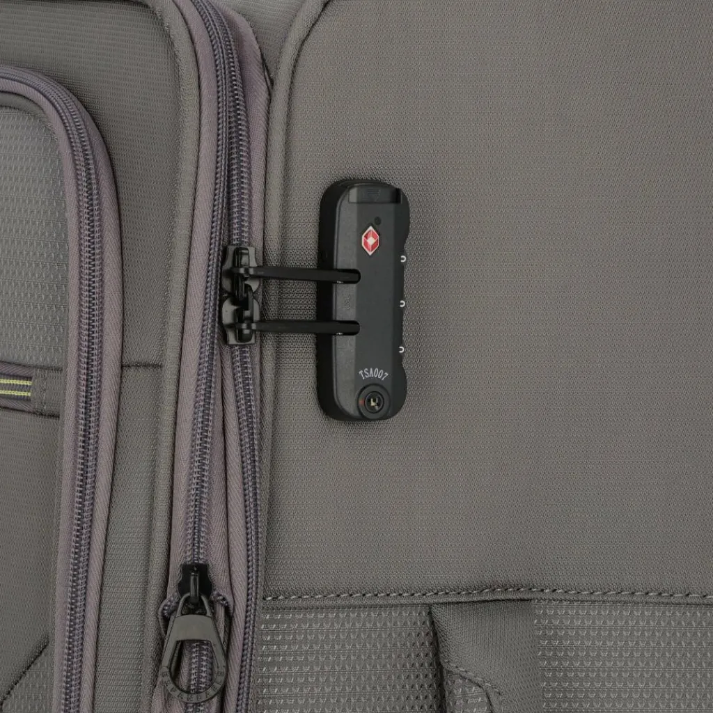 Sale d&n Travel Line 9704 4 Rollen Kofferset 3-teilig mit Dehnfalte grey