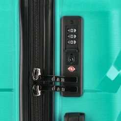 d&n Hartgepäck|4-Rollen Koffer<Travel Line 4100 4 Rollen Trolley M 64 cm petrol