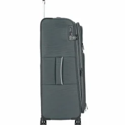 Hot d&n Travel Line 9204 4 Rollen Trolley L 76 cm mit Dehnfalte grau
