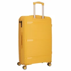 d&n Hartgepäck|4-Rollen Koffer<Travel Line 4200 4 Rollen Trolley L 77 cm yellow