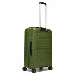 Hot d&n Travel Line 4700 4 Rollen Trolley 68 cm mit Dehnfalte olive green