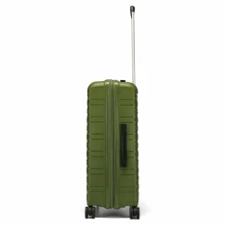 Hot d&n Travel Line 4700 4 Rollen Trolley 68 cm mit Dehnfalte olive green