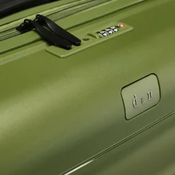 Hot d&n Travel Line 4700 4 Rollen Trolley 68 cm mit Dehnfalte olive green