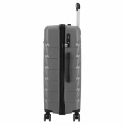 d&n Hartgepäck|4-Rollen Koffer<Travel Line 4100 4 Rollen Trolley L 74 cm grey