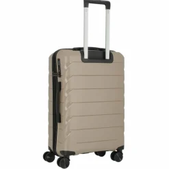 d&n 4-Rollen Koffer|Hartgepäck<Travel Line 4100 4 Rollen Trolley M 64 cm taupe