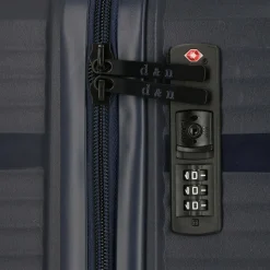 d&n Hartgepäck|4-Rollen Koffer<Travel Line 4200 4 Rollen Trolley M 67 cm darkblue