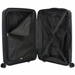 d&n Hartgepäck|4-Rollen Koffer<Travel Line 4200 4 Rollen Trolley M 67 cm darkblue