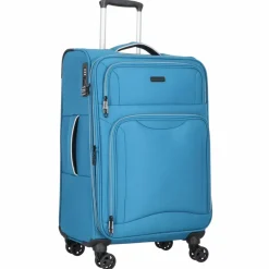 d&n Travel Line 9204 4 Rollen Trolley M 66 cm mit Dehnfalte