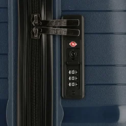 Clearance d&n Travel Line 4300 4 Rollen Trolley L 78 cm dunkelblau