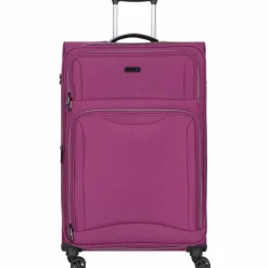 Online d&n Travel Line 9204 4 Rollen Trolley L 76 cm mit Dehnfalte purple
