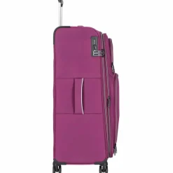 Online d&n Travel Line 9204 4 Rollen Trolley L 76 cm mit Dehnfalte purple