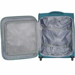 d&n Weichgepäck Kabinengepäck|2-Rollen Kabinentrolleys<Travel Line 6400 2-Rollen Kabinentrolley 53 cm schwarz I