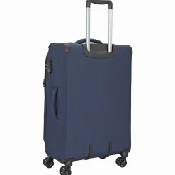 Outlet d&n Travel Line 9004 4-Rollen Kofferset 3tlg. blau
