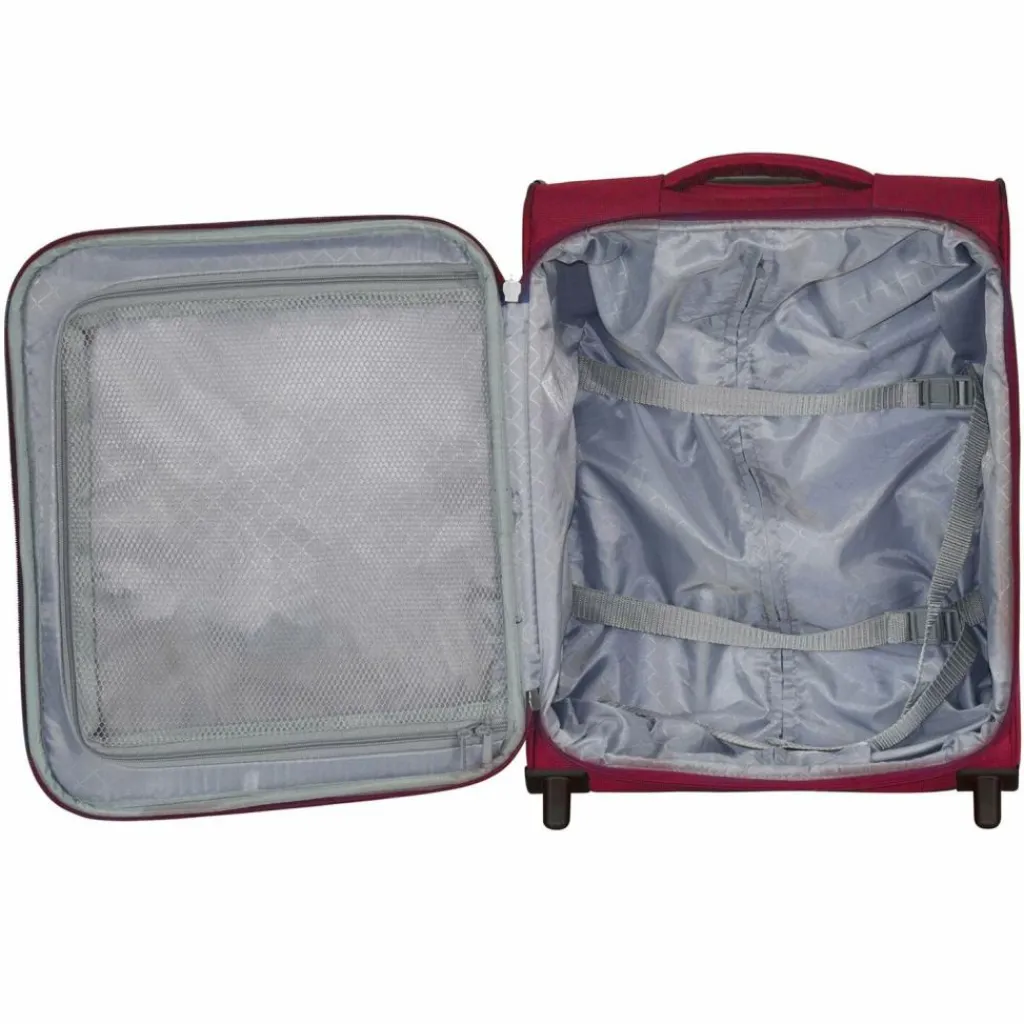 Discount d&n Travel Line 6400 2-4-Rollen Kofferset 3tlg. bordeaux