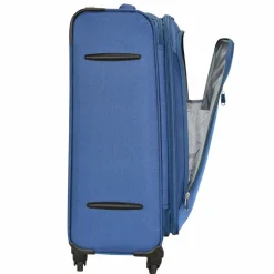 d&n Koffersets Als Weichgepäck|Koffersets 3-Teilig<Travel Line 6400 2-4-Rollen Kofferset 3tlg. blau