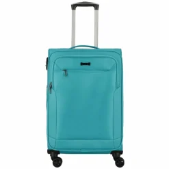 d&n Weichgepäck|4-Rollen Koffer<Travel Line 6864 4-Rollen Trolley 66 cm petrol