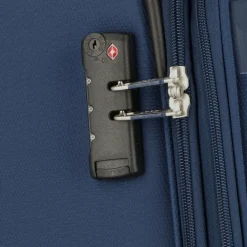 d&n Weichgepäck|4-Rollen Koffer<Travel Line 6704 4-Rollen Trolley 75 cm blue green