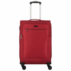Hot d&n Travel Line 6864 4-Rollen Trolley 66 cm bordeaux