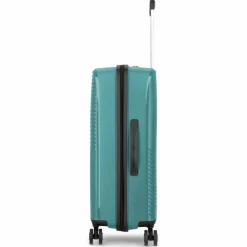 Outlet d&n Travel Line 4000 4-Rollen Trolley 66 cm grün