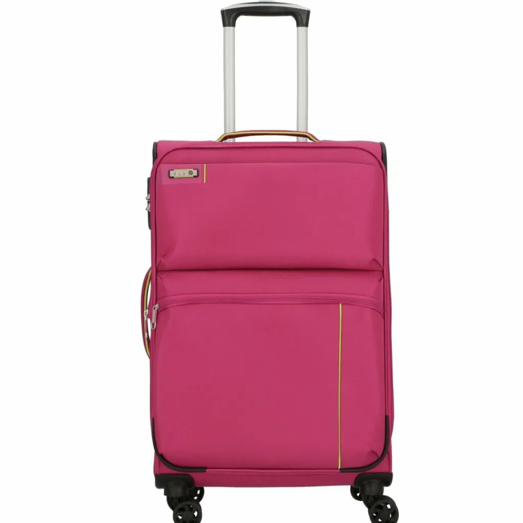 d&n Travel Line 6704 4-Rollen Trolley 65 cm