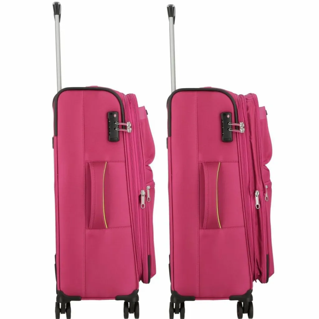 d&n Travel Line 6704 4-Rollen Trolley 65 cm
