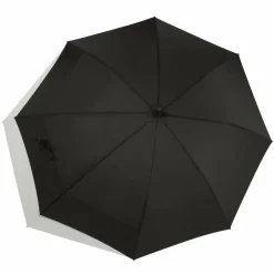 Doppler Fiber Long Stockschirm 80 cm schwarz/grau