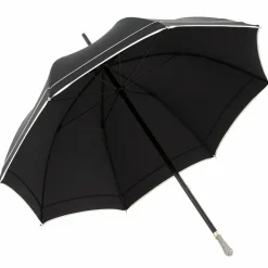 Clearance Doppler Manufaktur Crystals Stockschirm 91 cm schwarz ecru