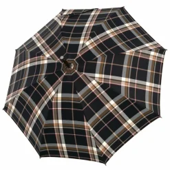Best Doppler Manufaktur Zürs Kastanie Stockschirm 91 cm ckeck black-brown