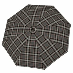 Online Doppler Stockholm Stockschirm 88 cm check brown-beige