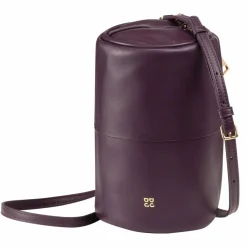 Discount DuDu Abigail Umhängetasche Leder 19.5 cm deep purple