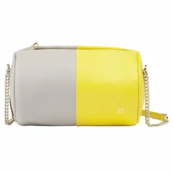 DuDu Abigail Umhängetasche Leder 19.5 cm citrus yellow