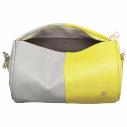 DuDu Abigail Umhängetasche Leder 19.5 cm citrus yellow