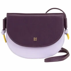 DuDu Altea Umhängetasche Leder 18.5 cm deep purple