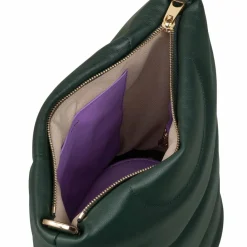 DuDu Barbara Schultertasche Leder 24.5 cm mangrove