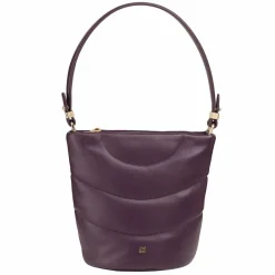 DuDu Schultertaschen<Barbara Schultertasche Leder 21.5 cm deep purple