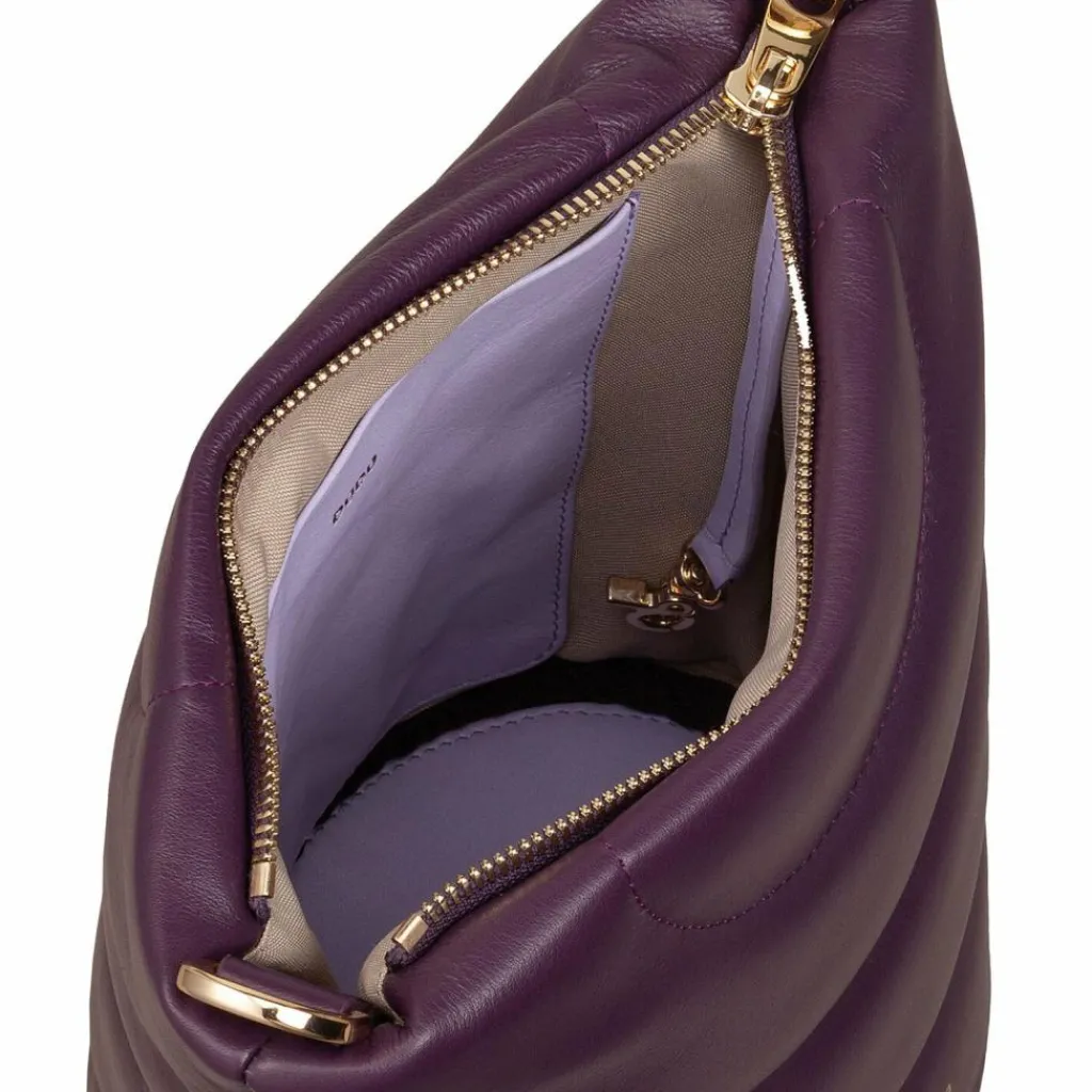 DuDu Schultertaschen<Barbara Schultertasche Leder 21.5 cm deep purple