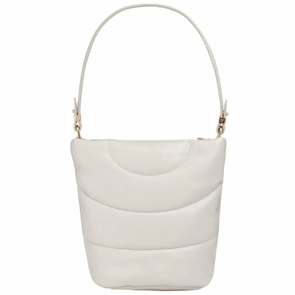 DuDu Schultertaschen<Barbara Schultertasche Leder 24.5 cm pearl