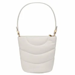 Clearance DuDu Barbara Schultertasche Leder 21.5 cm pearl