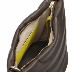 Sale DuDu Barbara Schultertasche Leder 24.5 cm coffee brown