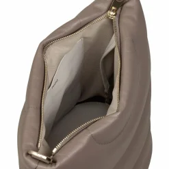 Discount DuDu Barbara Schultertasche Leder 24.5 cm taupe